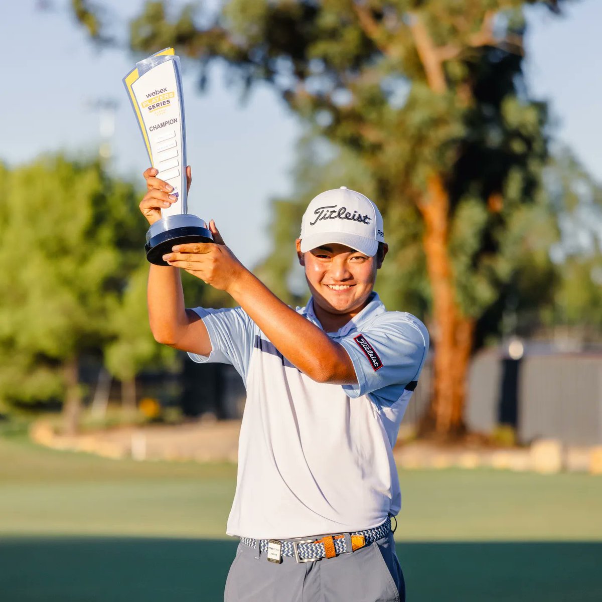 Kazuma Kobori's first Challenger PGA Tour of Australasia win as a Professional 🏆 #WebexPlayersSeries Murray River