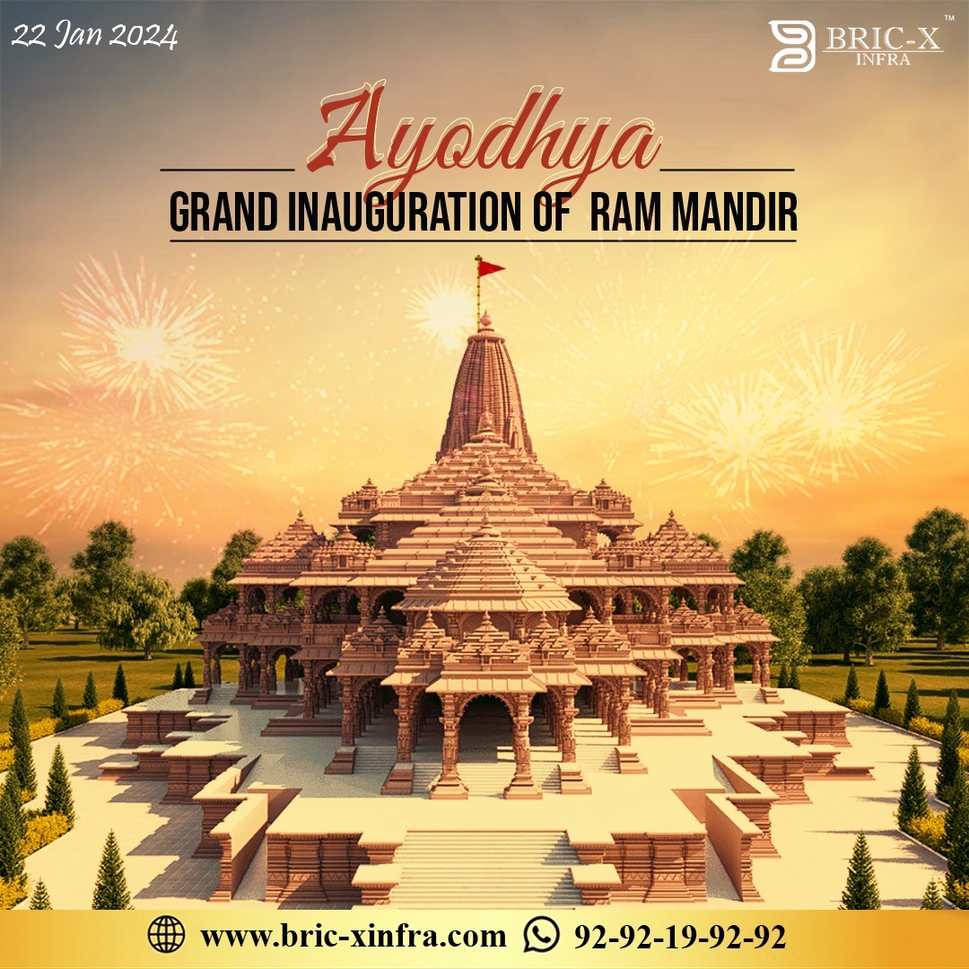 A momentous day in our history! Join us in celebrating the auspicious inauguration of the Ayodhya Ram Mandir on January 22, 2024.

Let's come together to celebrate this monumental event, marking a new chapter in our rich history.
 
#AyodhyaRamMandir #InaugurationDay #JaiShriam