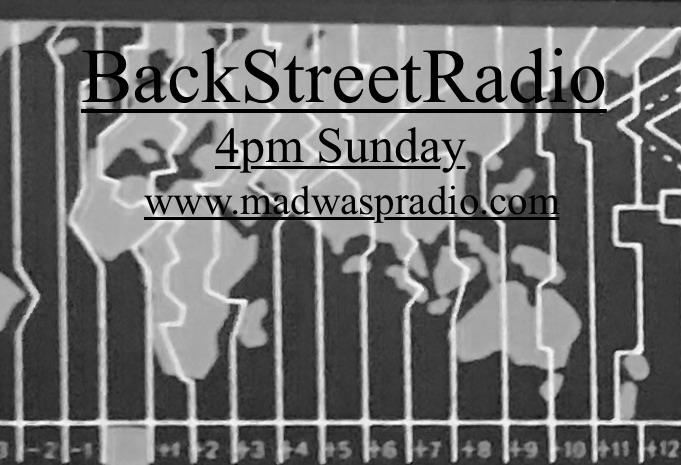 4pm today on @MadWaspRadioMWR It's BackStreetRadio! Ft @howling_bells @swirlpoolmusic @duodecad @sprintsmusic The Smiths, The Fall Dubnobasswithmyheadman by @underworldlive is this weeks Sunday album Book Delve, Discogs choice and the return of the interesting Cover Version !