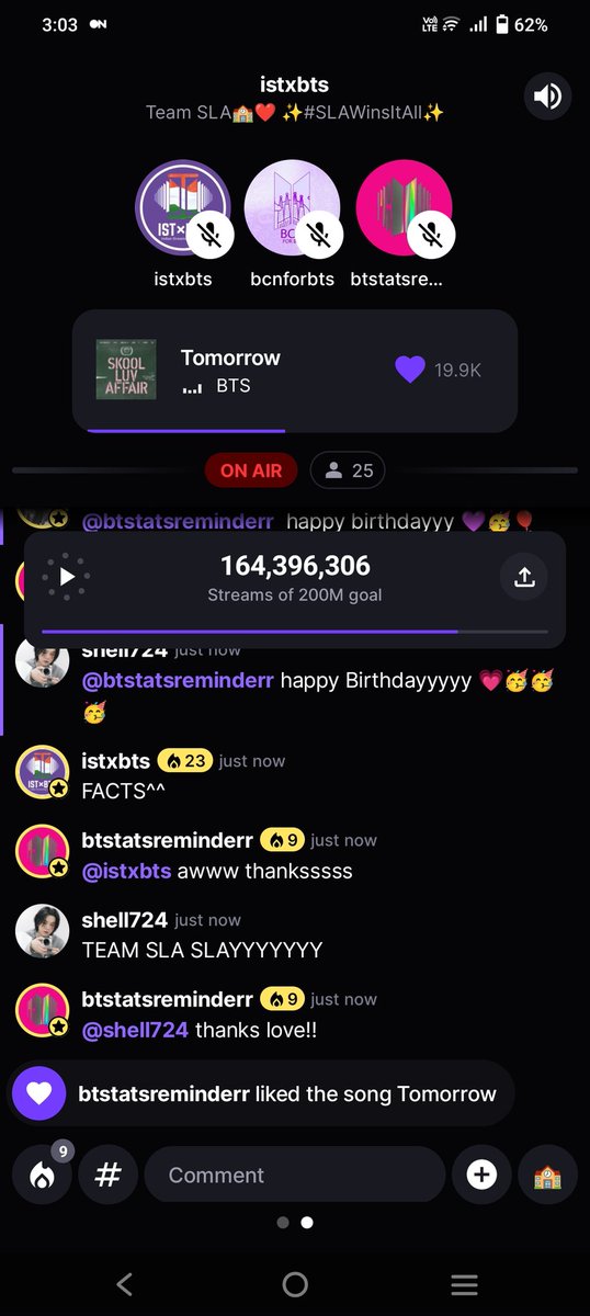 btstatsreminder's tweet photo. #TeamSLA come join the fun🔥💜💪

‼️https://t.co/hF73uT49eG https://t.co/Apl1qZbYN8
