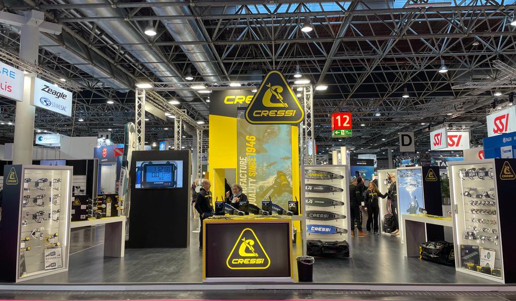 Boot Dusseldorf Day 2. 
We look forward to seeing you at our stand in the next days. HALL 12 / BOOTH E67.  #cressi #bootdusseldorf2024 #Buceo #scubadiving #UnderwaterDiving