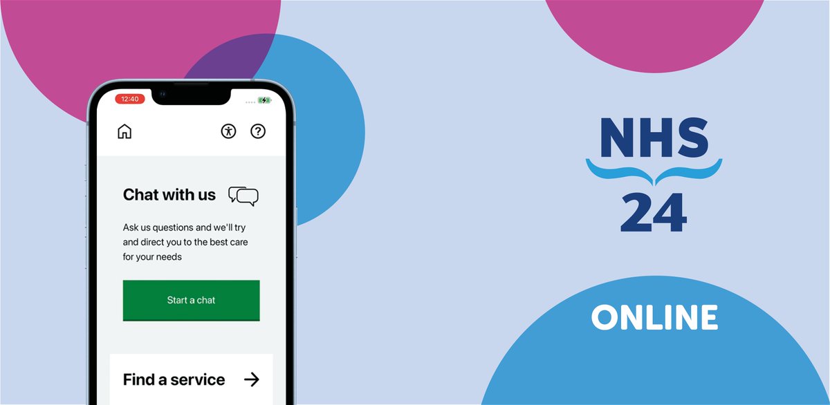 Feeling under the weather? The info you need to feel better may be just a click away. If you or someone you care for is poorly, get trusted NHS advice by visiting nhsinform.scot or download the NHS 24 Online app nhs24.info/NHS-24-Online