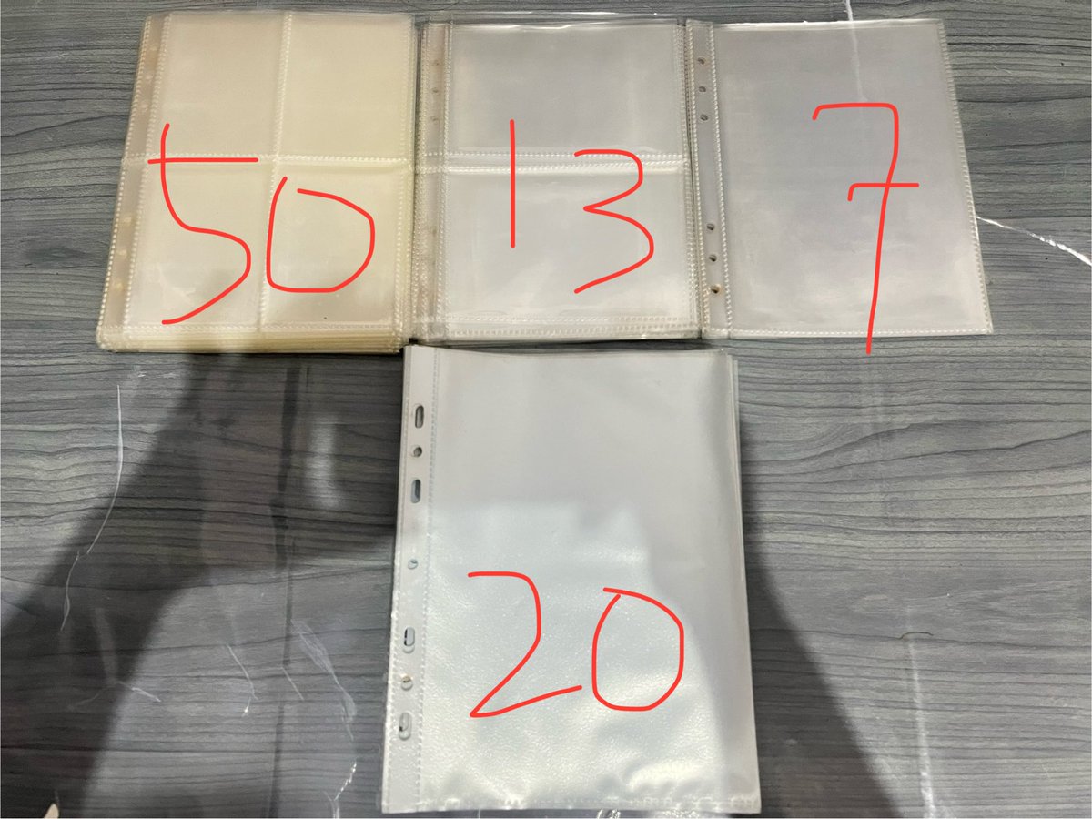hellohynjn's tweet photo. Sleeve atas ada 4p, 2p, 1p 1k/ea
Slever bawah 500rp/ea https://t.co/cMEce2bvic