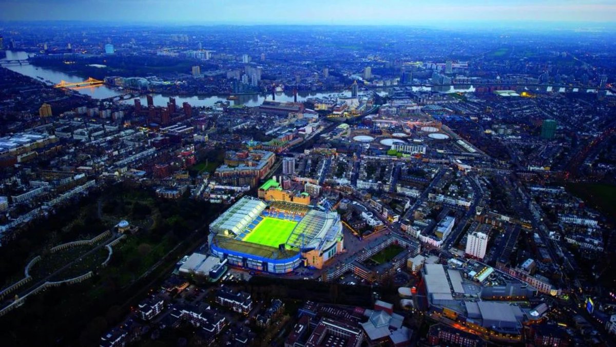 ChelsTransfer's tweet photo. To close the gap, Chelsea will have to build the most expensive stadium Europe has seen.

The most recent Deloitte audit of clubs’ finances had Chelsea’s annual match-day income at £82 million. 

Tottenham Hotspur’s was £125 million. Liverpool’s was £112 million. The ever more outdated Old Trafford earned Manchester United £126 million. 

The estimated cost of a new stadium is
upwards of £2 billion. The timescale is perhaps as long as 6 years from the start of the planning process to anything close to completion, with the team obliged to play elsewhere for as many as 3 seasons, perhaps more.

(Telegraph)