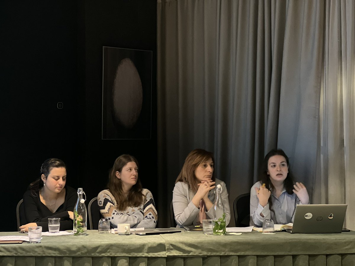 Temida_LGBTQI's tweet photo. ⚡️ Social and economic challenges top concerns. 🌐 NGOs, activists, and organizations unite at "Temida" meeting presenting key areas #Advocacy to the #UN CESCR. 🔝 Focus on housing, employment, healthcare. 🏳️‍⚧️ 🙏supported by RFSL 🇸🇪  #UNCommittee https://t.co/zJJScMFhZ6