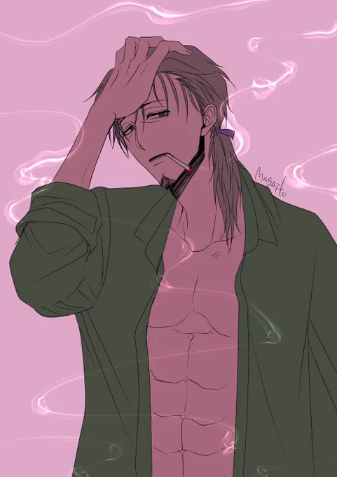 息抜きに描いたヘクおじ
