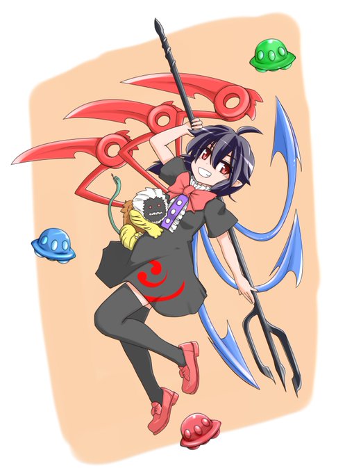 ぬえちゃん1枚目完成しまんた。
ふぁんぼの方で大っきいのとか色々見れますʕ•͡ω•ʔ 