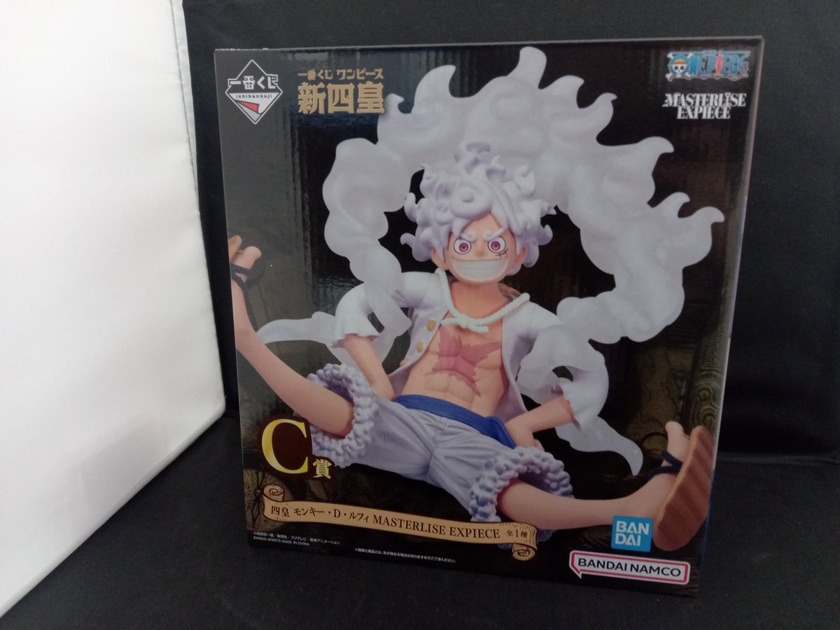 1番くじワンピース👒 新四皇 B賞 黒ひげ C賞 ルフィ(ギア5) お売り