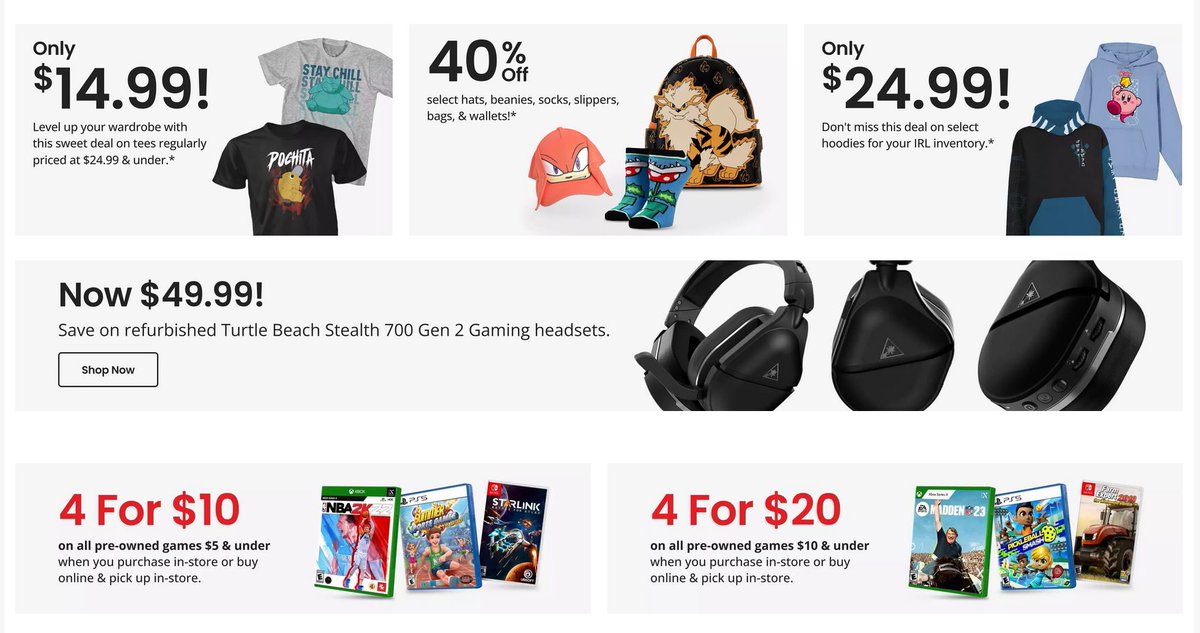 Weekly GameStop Deals. ow.ly/LsFR50QsQPx