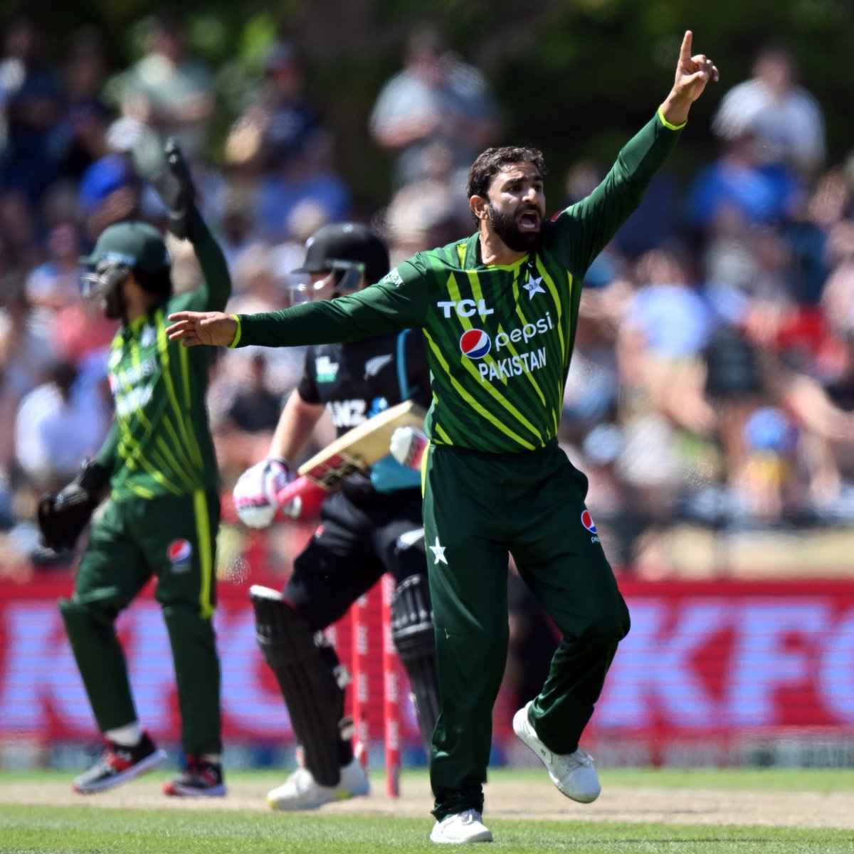cricbased's tweet photo. Man of The Match for his 3/24 - @IftiMania 👏

#PAKvNZ https://t.co/j4zrYlisFh