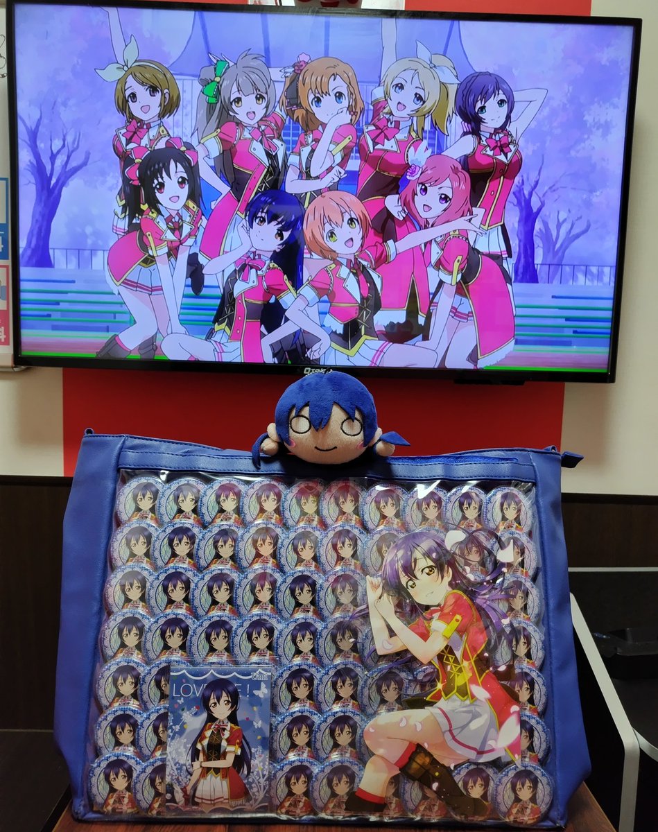 h_takeuma's tweet image. LoveLive! Series 9th Anniversary
ラブライブ!フェス
🏹園田海未 A3 一面痛バ完成🏹
初めてμ'sに会えた思い入れのあるライブなので、フェス缶で海未ちゃんの痛バを組むと昨年の3月に決め、ようやく形にすることが出来ました!
μ'sが!海未ちゃんが!大好き!!
#lovelive
#μʼs
#園田海未