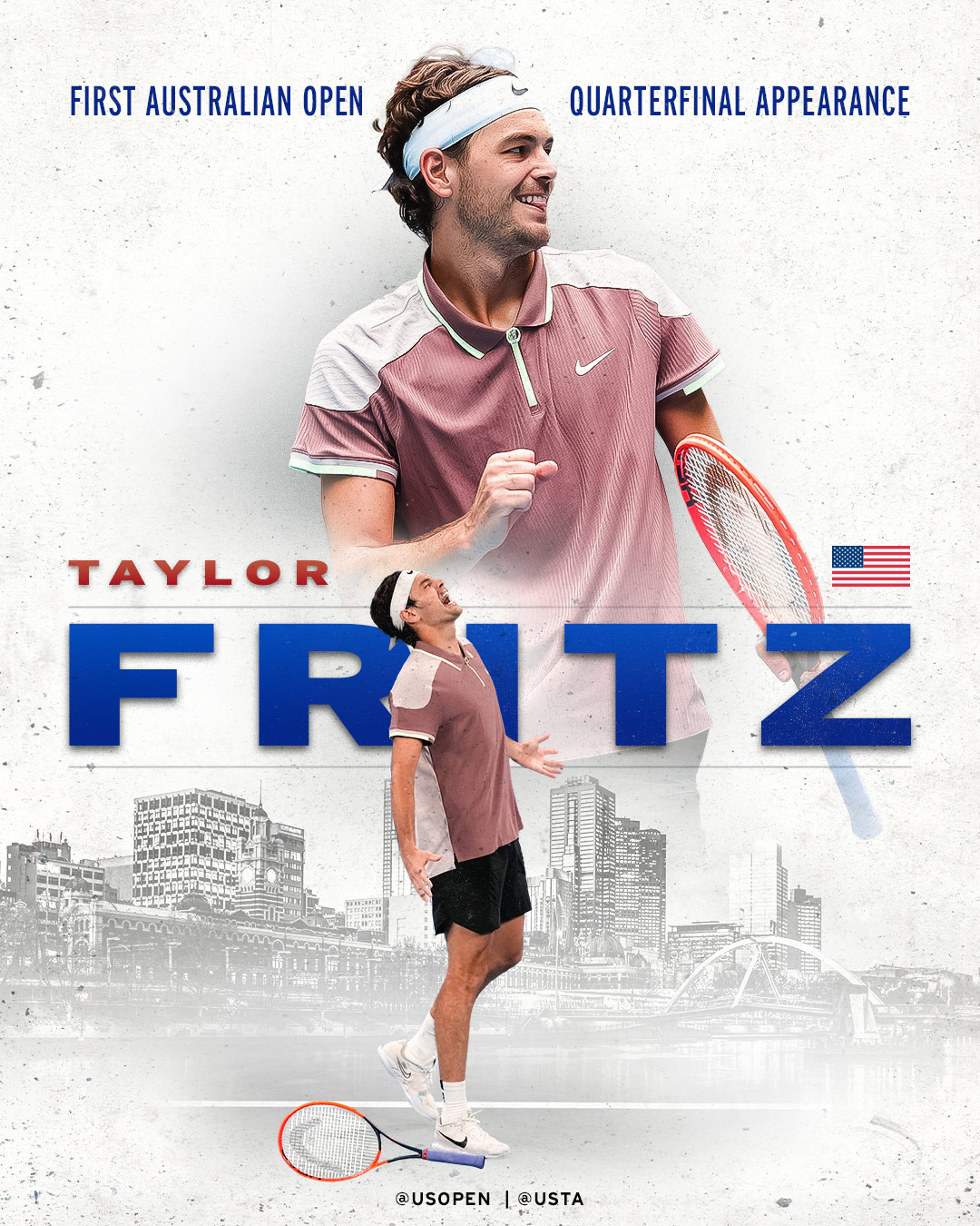 US Open Tennis X Next stop A career first for Taylor Fritz. https t cN71OEs5u1 X