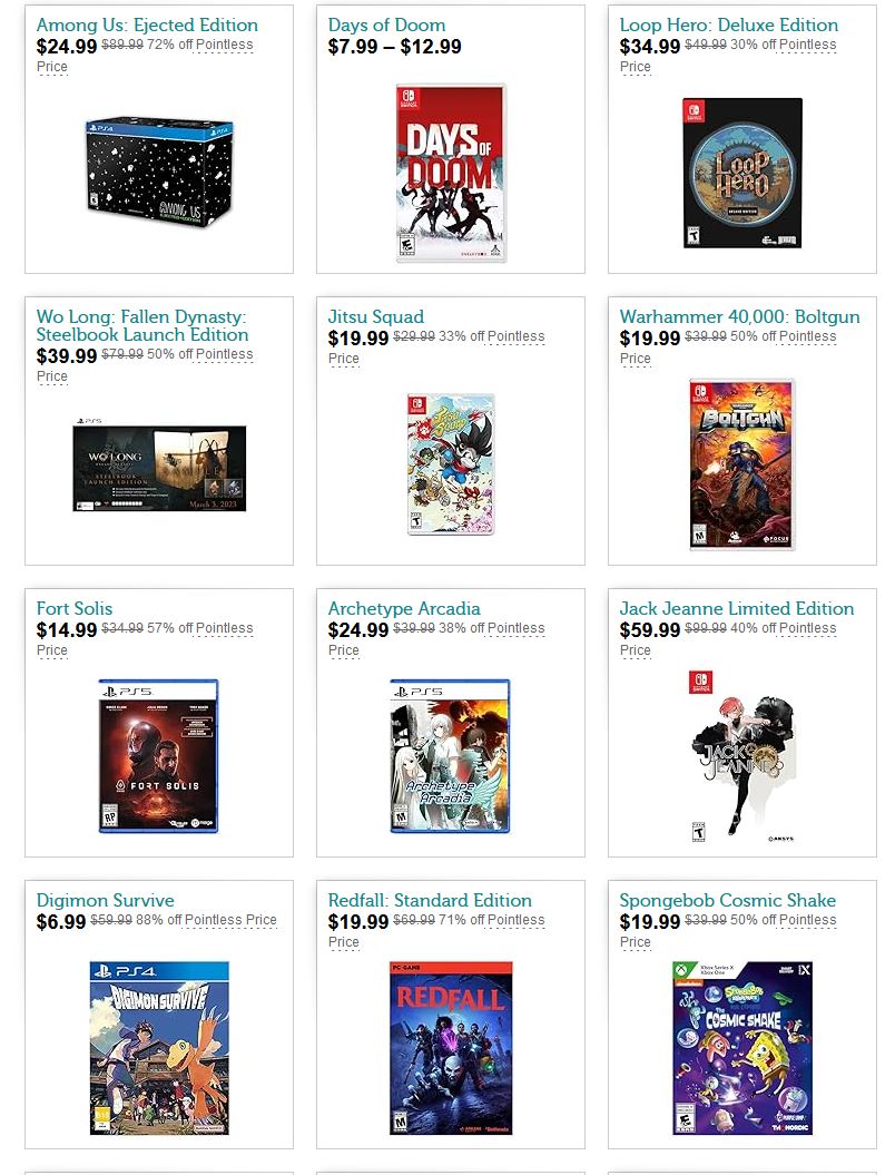 New Year, New Games Sale via Woot (Amazon Prime Eligible). ow.ly/M1N350QsQRC