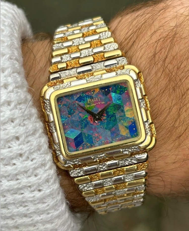 Shtreetwear's tweet photo. Opal Mosaic Dial Piaget https://t.co/mDiss1V2uk
