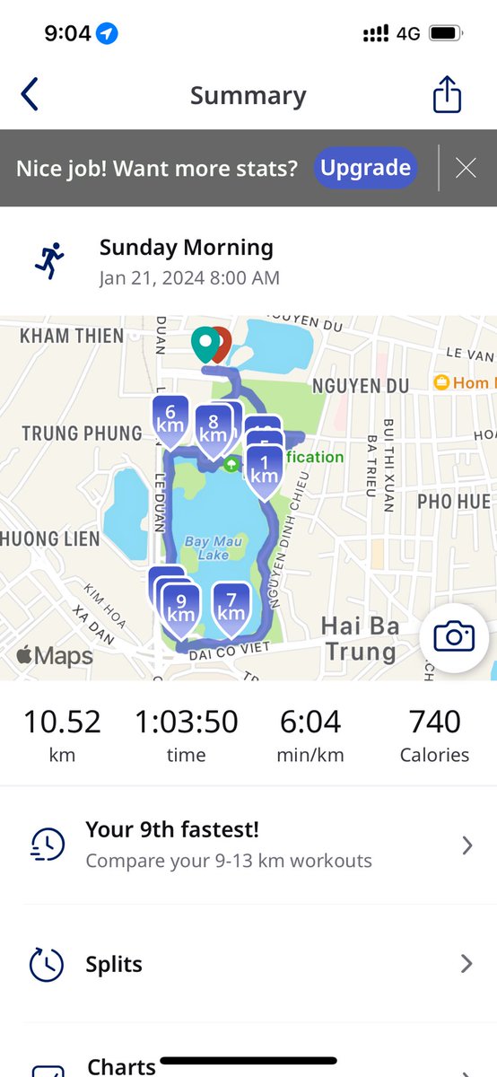 In Vietnam for the first time!!!

The meat is REALLY good here, and there’re always more veggies than you can eat.

People are friendly, there’s a lot of water around (I’m in Hanoi), which I like, &amp; there’s a lot of energy everywhere.

Are too much so went running around a lake🔥