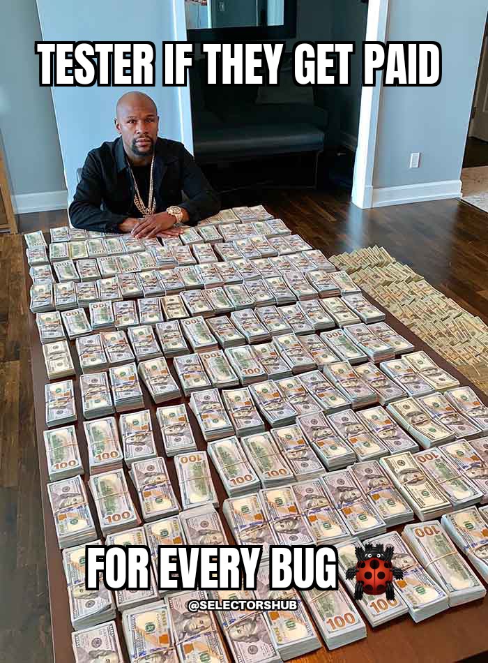 SelectorsHub's tweet image. Lottery 🤑
.
.
#selectorshub #testingtool #lottery #funnymeme