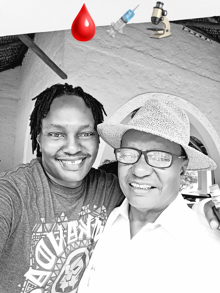 Bamzigi's tweet photo. Hi, this is my dad and his very sick in the ICU. if you are inclined to help us by getting a blood test ONLY pliz call
0723 818065 Jane Kariba (Mom) just tell her I sent you'll and you want to donate. Thanks 4ur generosity. https://t.co/hYPPc3NVuw