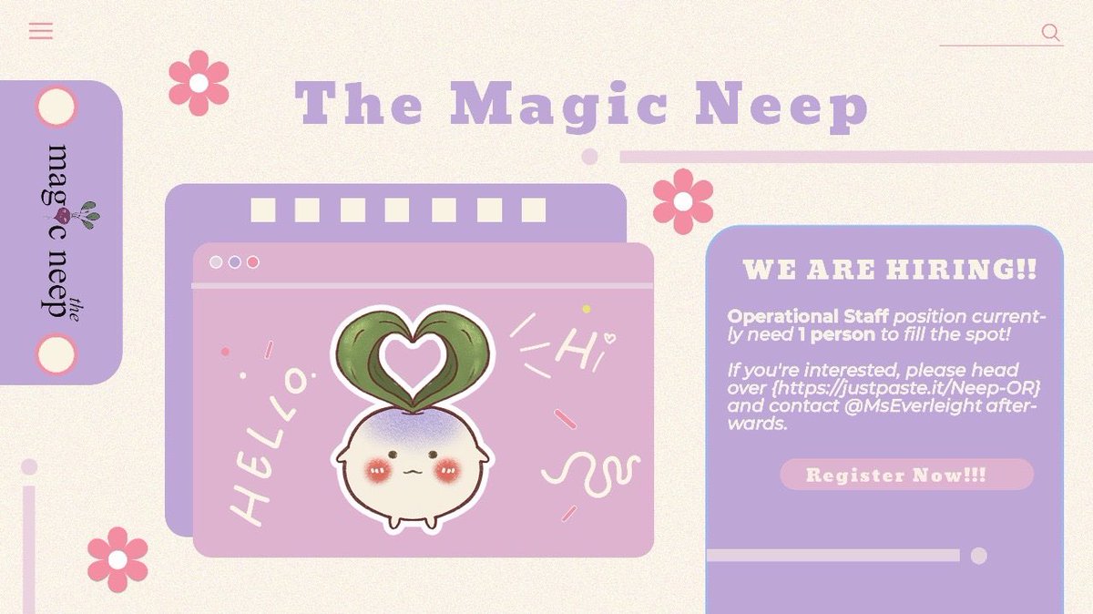 Neepie! ( ๑ᵔ⤙ᵔ๑)っ🍇 tweet media