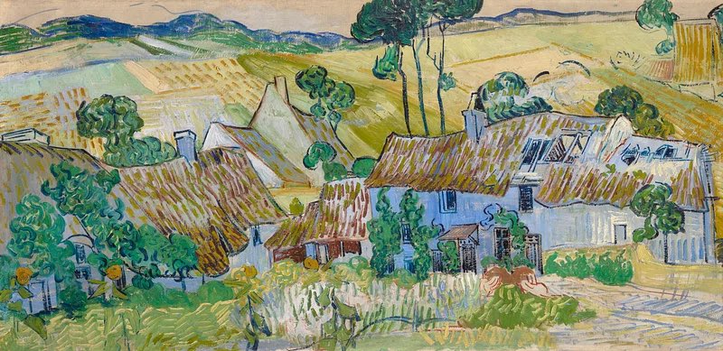 Good morning ☀️ 

Vincent van Gogh's Farms near Auvers

#goodmoring #GoodMorningEveryone