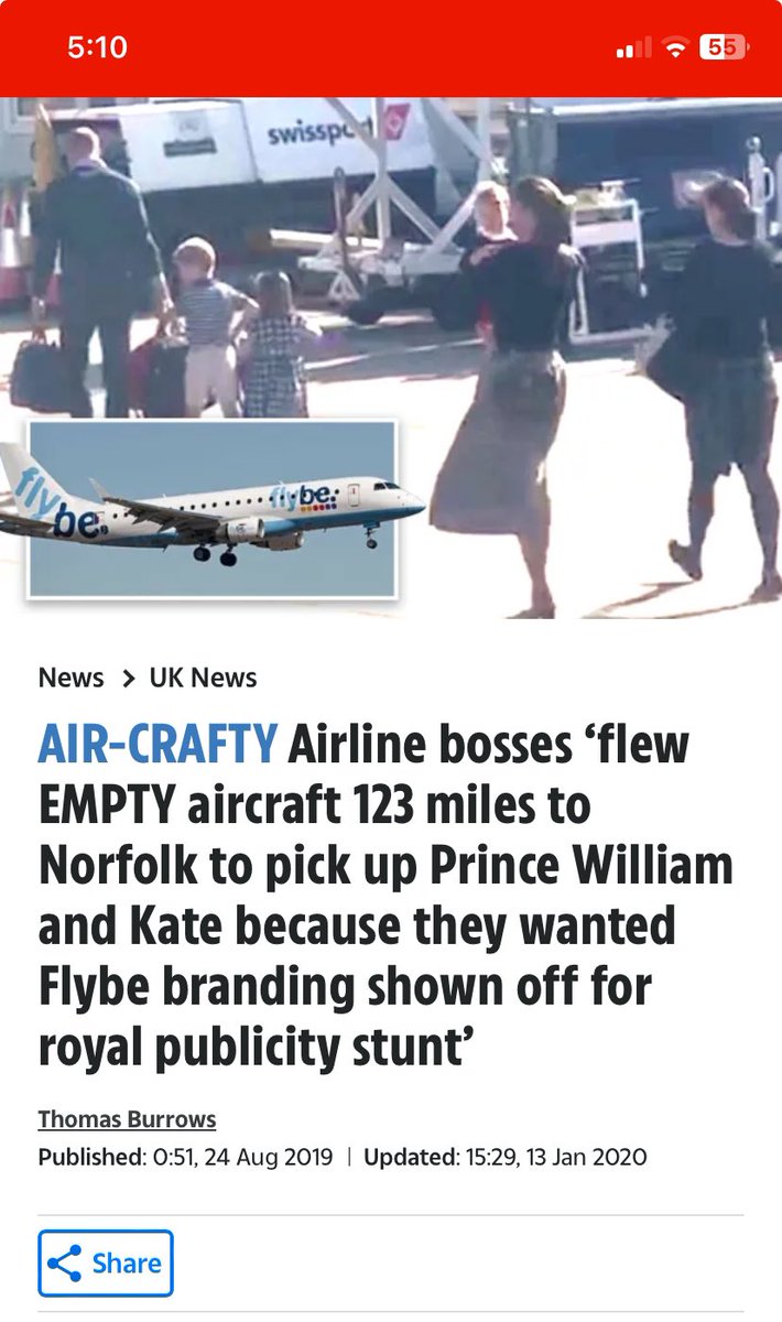 ZandiSussex's tweet photo. Never forget that fake eco-warriors Willy &amp; Kkkhate had 2 empty jets fly 500 miles just so they could drum up hate against H &amp; M. When you devote your life doing evil sh*it, it eventually catches up with you. #Macbeths #TheWhales #Karma #Sociopaths https://t.co/Le0E3qr8ho