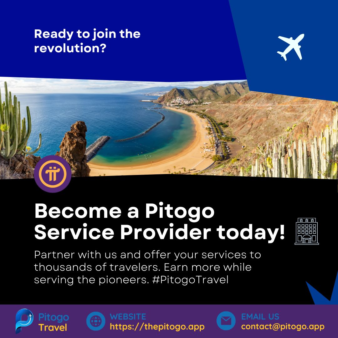 PitoGo_Services's tweet photo. GM Pioneers and service providers! Picture a world full of travelers, and all they bring is their phone with pi wallet with pi coins! this is the future we envision, join us in serving the 45 million pioneers! https://t.co/Onz7D90LO9 https://t.co/ymjuj9tcld