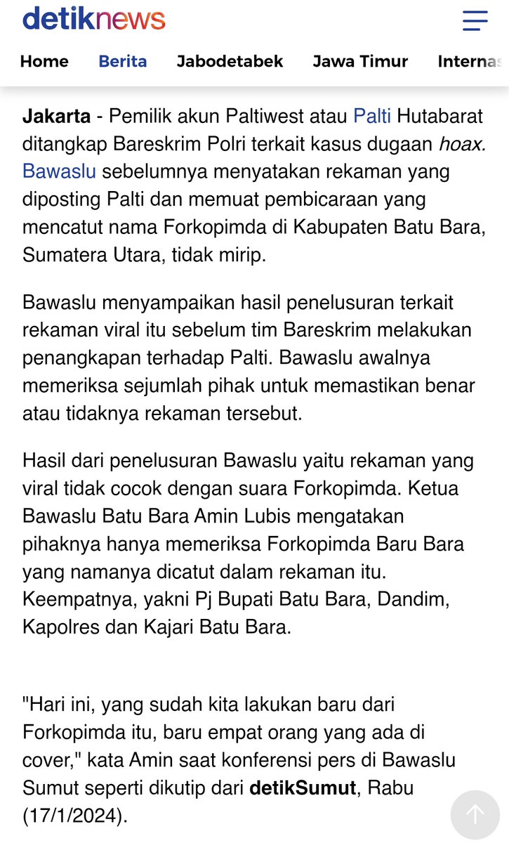 mazzini_gsp's tweet photo. Makanya kalau dukung politisi di pemilu jangan personalnya, tapi gagasan politiknya. Dari dulu udah dikecam cara kalian sebar hoax dan spin narasi tapi masih dilakuin. Kami yg 2019-2020 demo Omnibus Law Cipta Kerja RKUHP kalian anggap anarko, kalian anggap masyarakat yg menolak saat mengkritik pemerintah menerapkan propaganda cara Nazi.
2023 saat Fatia-Haris berhadapan dengan LBP, kalian narasikan seolah Haris Azhar sakit hati akibat gak dikasih saham freeport oleh LBP, gunanya  mengaburkan pokok permasalahan yakni soal kebebasan berpendapat.
Sekarang narasi dilempar ke publik seolah penangkapan karena kebebasan berpendapat dibungkam, padahal karena nyebar hoax.

Mendukung politisi sbg personal dampaknya cenderung gak rasional krn like or dislike jadi hal dominan dalam diri si pendukung. Video hoax langsung dianggap bener lalu dilempar ke publik tanpa ada verifikasi. Kalau begini kan posisinya jadi gak enak, orang yg tarung mau jadi presiden, situ yg malah masuk kerangkeng akibat nyebarin video hoax.
https://t.co/lGCXlHOc2S