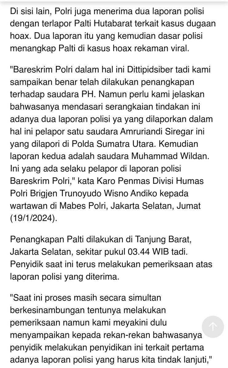 mazzini_gsp's tweet photo. Makanya kalau dukung politisi di pemilu jangan personalnya, tapi gagasan politiknya. Dari dulu udah dikecam cara kalian sebar hoax dan spin narasi tapi masih dilakuin. Kami yg 2019-2020 demo Omnibus Law Cipta Kerja RKUHP kalian anggap anarko, kalian anggap masyarakat yg menolak saat mengkritik pemerintah menerapkan propaganda cara Nazi.
2023 saat Fatia-Haris berhadapan dengan LBP, kalian narasikan seolah Haris Azhar sakit hati akibat gak dikasih saham freeport oleh LBP, gunanya  mengaburkan pokok permasalahan yakni soal kebebasan berpendapat.
Sekarang narasi dilempar ke publik seolah penangkapan karena kebebasan berpendapat dibungkam, padahal karena nyebar hoax.

Mendukung politisi sbg personal dampaknya cenderung gak rasional krn like or dislike jadi hal dominan dalam diri si pendukung. Video hoax langsung dianggap bener lalu dilempar ke publik tanpa ada verifikasi. Kalau begini kan posisinya jadi gak enak, orang yg tarung mau jadi presiden, situ yg malah masuk kerangkeng akibat nyebarin video hoax.
https://t.co/lGCXlHOc2S