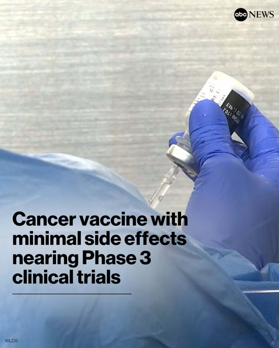 A cancer vaccine with minimal side effects is nearing Phase 3 clinical trials, experts say. Here's what to know. trib.al/p8gNlsK