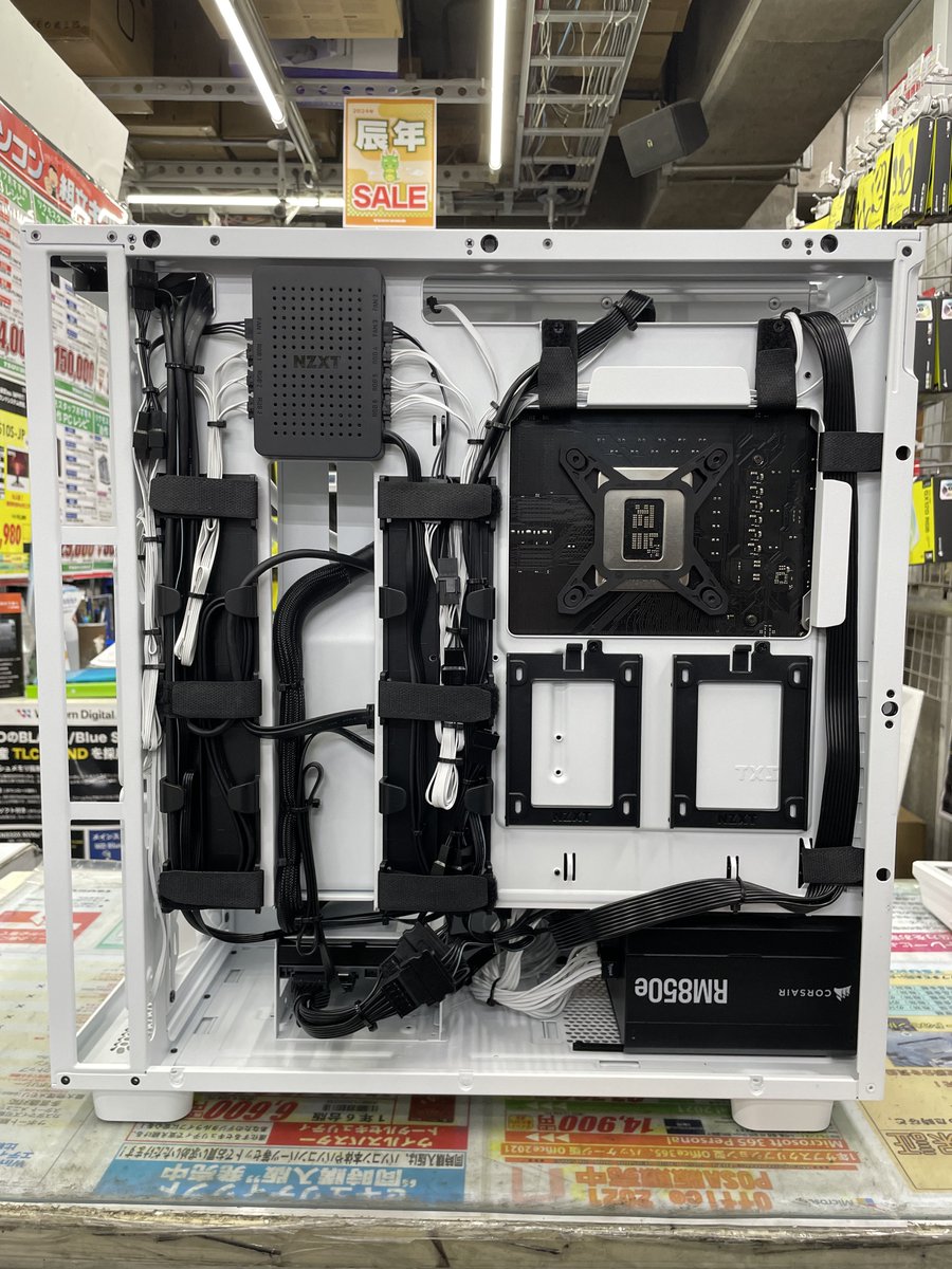 6F】 本日の組立代行PCはこちら✨ H7 Flow RGB White！ 今回は
