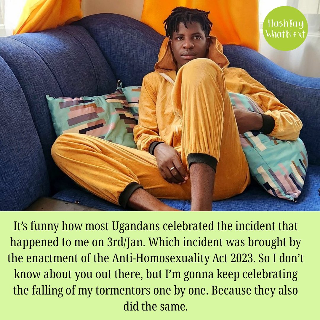 We are happy to see Steven doing well after being attacked and left for dead on the 3rd of January. Let's continue speaking against such heinous. Let's do our best to remember that we are human before anything else.

#StandUp4HumanRights
#Justice4Steven 🇺🇬🏳️‍🌈#Justice4Steven