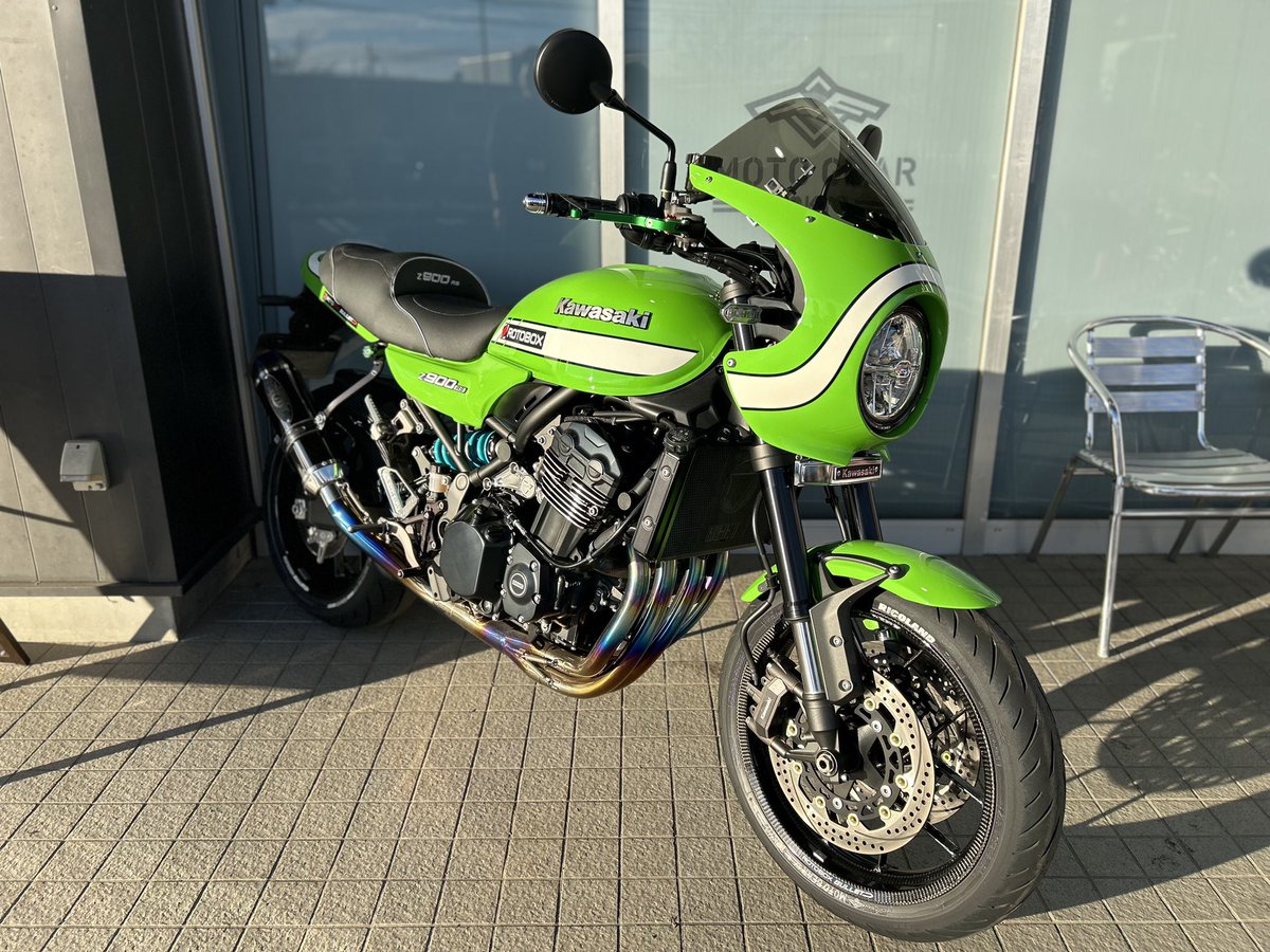 ricoland_tama's tweet photo. 【 BAGSTER レディーシート 】
#Z900RS/CAFE

加速時に体がズレにくい、一味変わったシートいかがですか😎

⚠️タンダムベルトが付属しない為、車検証の乗車定員変更が必要なのでお気をつけください👀

当店在庫ありますのでお問い合わせください👍
#BAGSTER #カスタム #シート #Z900RSCAFE #モトギア https://t.co/hgodLWiCIt