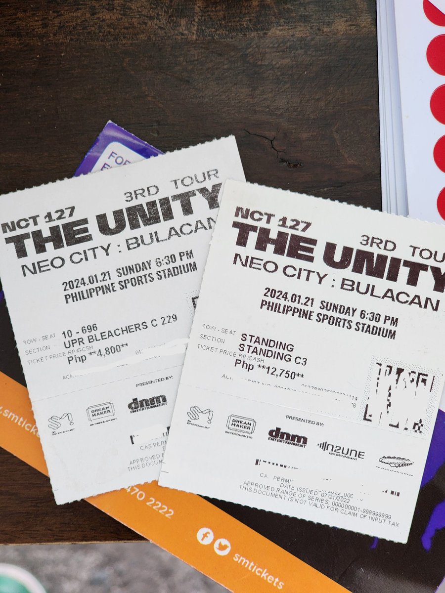 [ATTENTION] 

There are 2 physical tickets that were left at the claiming of official hand banner booth at the FOH (right most area) 

- STANDING C3
- UBC 229 

If this is your lost ticket kindly claim it at our booth.