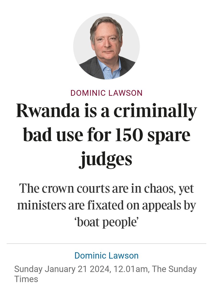 If the government can rustle up an extra 150 judges to expedite the hearings of “boat people” appealing against being flown off to Rwanda — to impress a bunch of recalcitrant Conservative MPs before a sticky parliamentary vote — they might just consider the real crisis in our…