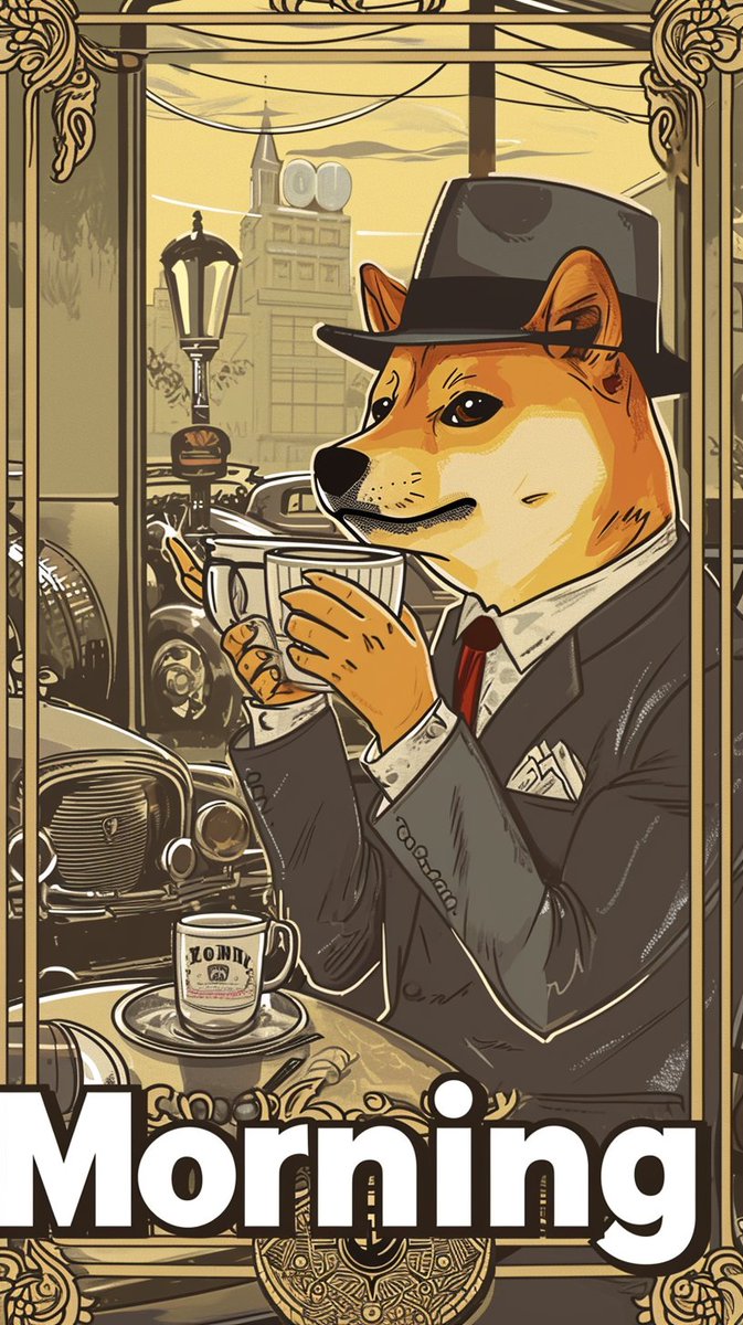 BitcoinAnubis's tweet image. Good Morning #crypto ☕️

#DOGE