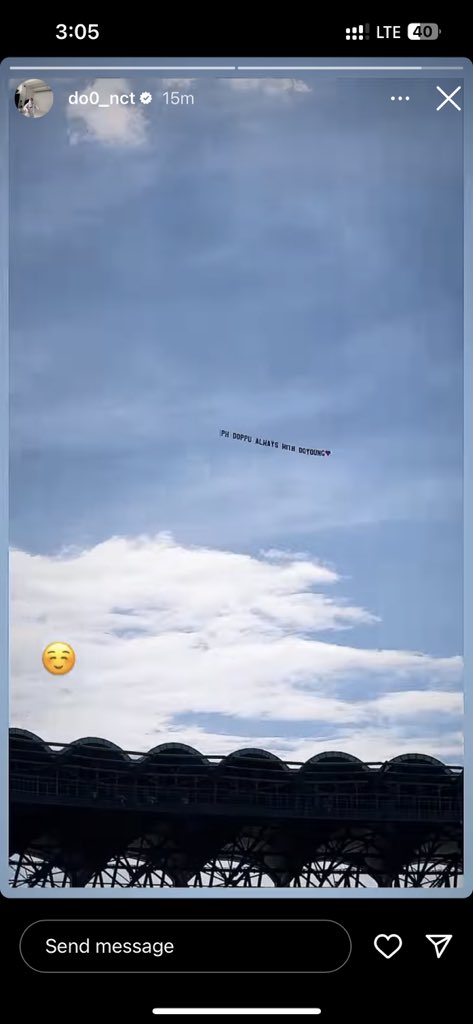 DoyoungTeamPH's tweet photo. [DOSTAGRAM] 240121 Doyoung Instagram Story

“Love PH DOPPU”

Thank you PH Doppus for making this happen 😭😭😭

#AlwaysWithDoyoung #DOYOUNG
#도블도블 #도영버블 https://t.co/hshOZlWaSp
