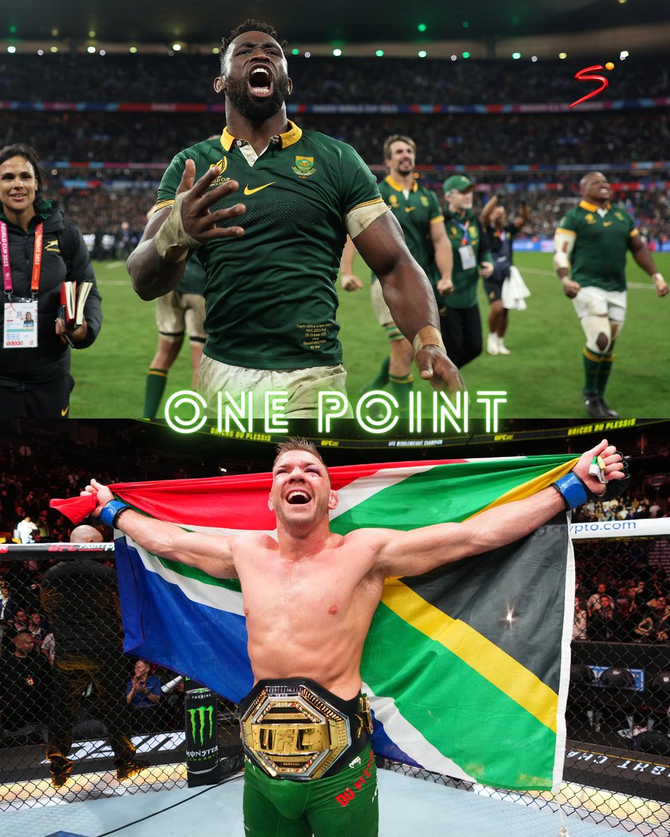 🇿🇦 'One point is all it takes' 🎶