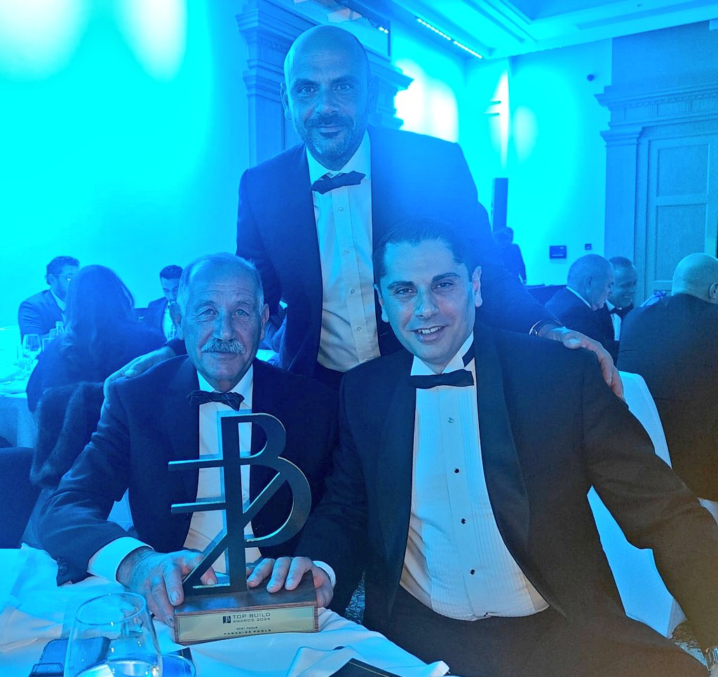 LtdPools's tweet photo. WE'RE HUMBLED... THANK YOU ALL FOR TRUSTING US WITH YOUR POOL PROJECTS. Paradise Pools Ltd just won Pool Company of the year in the TOP BUILD AWARDS. #paradisepoolsmalta https://t.co/LS084L1hqW