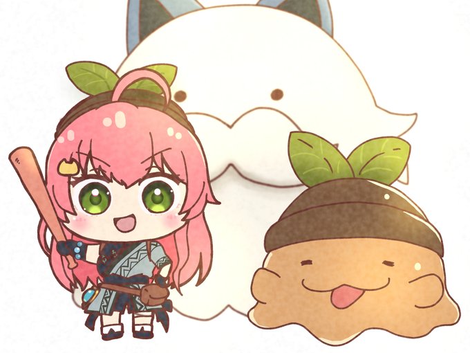 みこちとナエチ
#miko_Art 