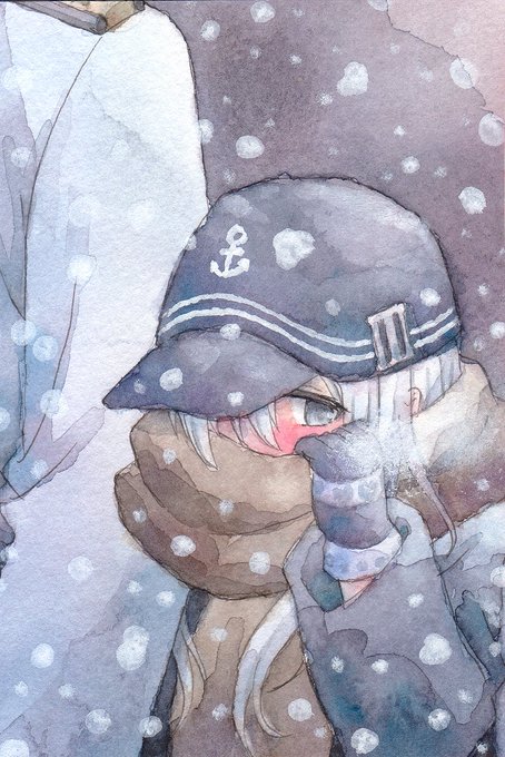 「青い眼 降雪」のTwitter画像/イラスト(新着)｜3ページ目