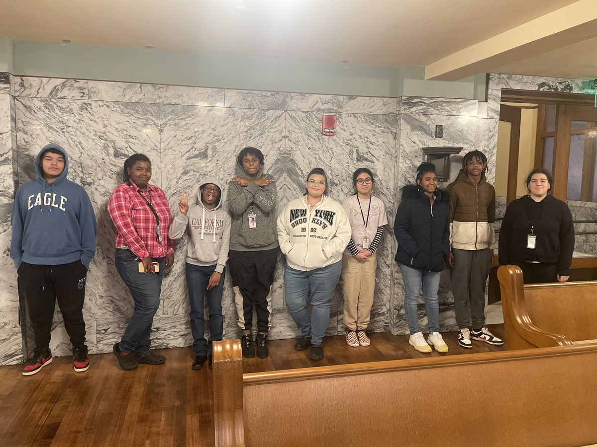 Our students enjoying a day at the courthouse! A hands-on experience that goes beyond textbooks, giving them insights into the workings of our legal system. 🏛️📚 #LearningBeyondClassrooms #EducationJourney #MyAldine