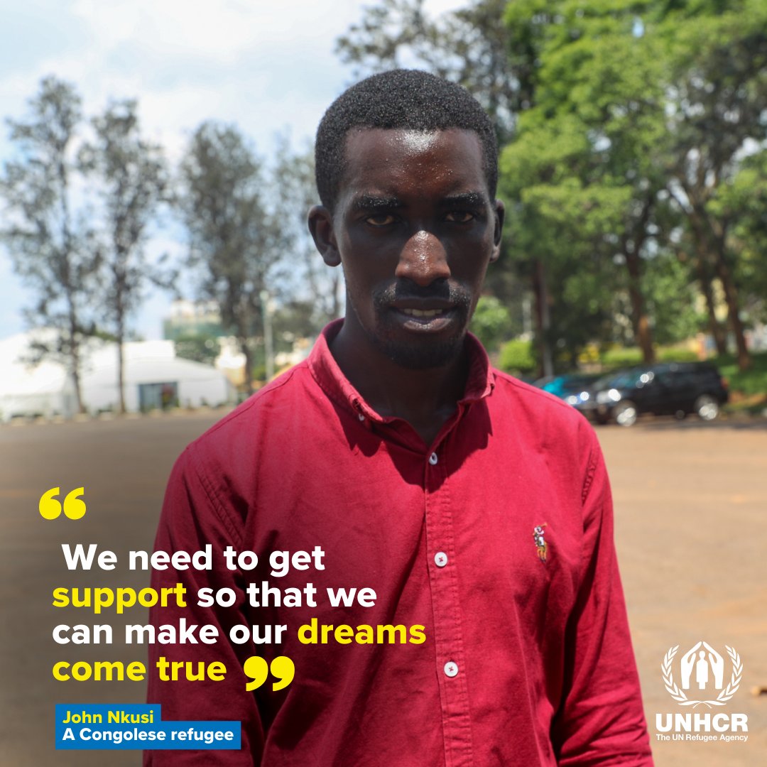 Every dream deserves a chance to flourish

Refugees like John deserve more opportunities to unlock their potential