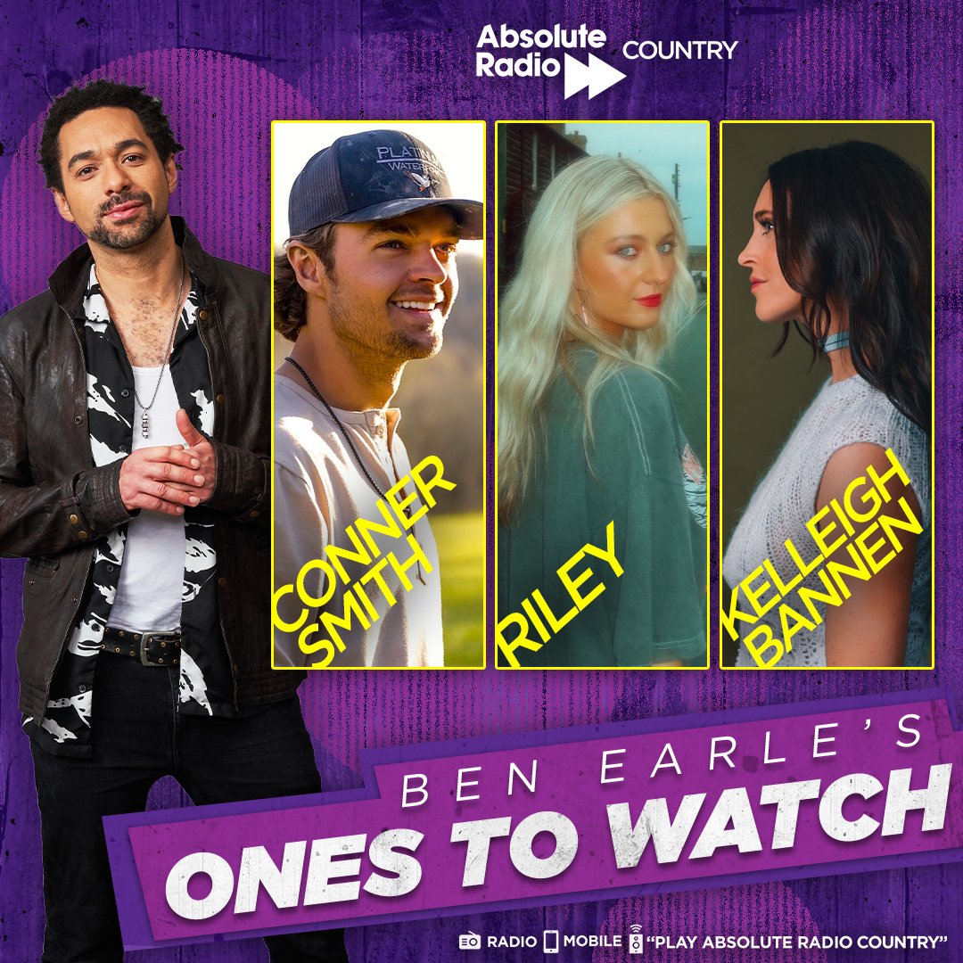 Absolute Radio Country (@arcountry) on Twitter photo Spend your Sunday morning with @BenEarle as he plays music from his Ones To Watch including: <a href="/ConnerVSmith/">Conner Smith</a>, Riley and <a href="/kelleighbannen/">Kelleigh Bannen</a>.
Listen or catch-up: 👉bit.ly/AbsoluteRadioC… Spend your Sunday morning with @BenEarle as he plays music from his Ones To Watch including: <a href="/ConnerVSmith/">Conner Smith</a>, Riley and <a href="/kelleighbannen/">Kelleigh Bannen</a>.
Listen or catch-up: 👉bit.ly/AbsoluteRadioC…