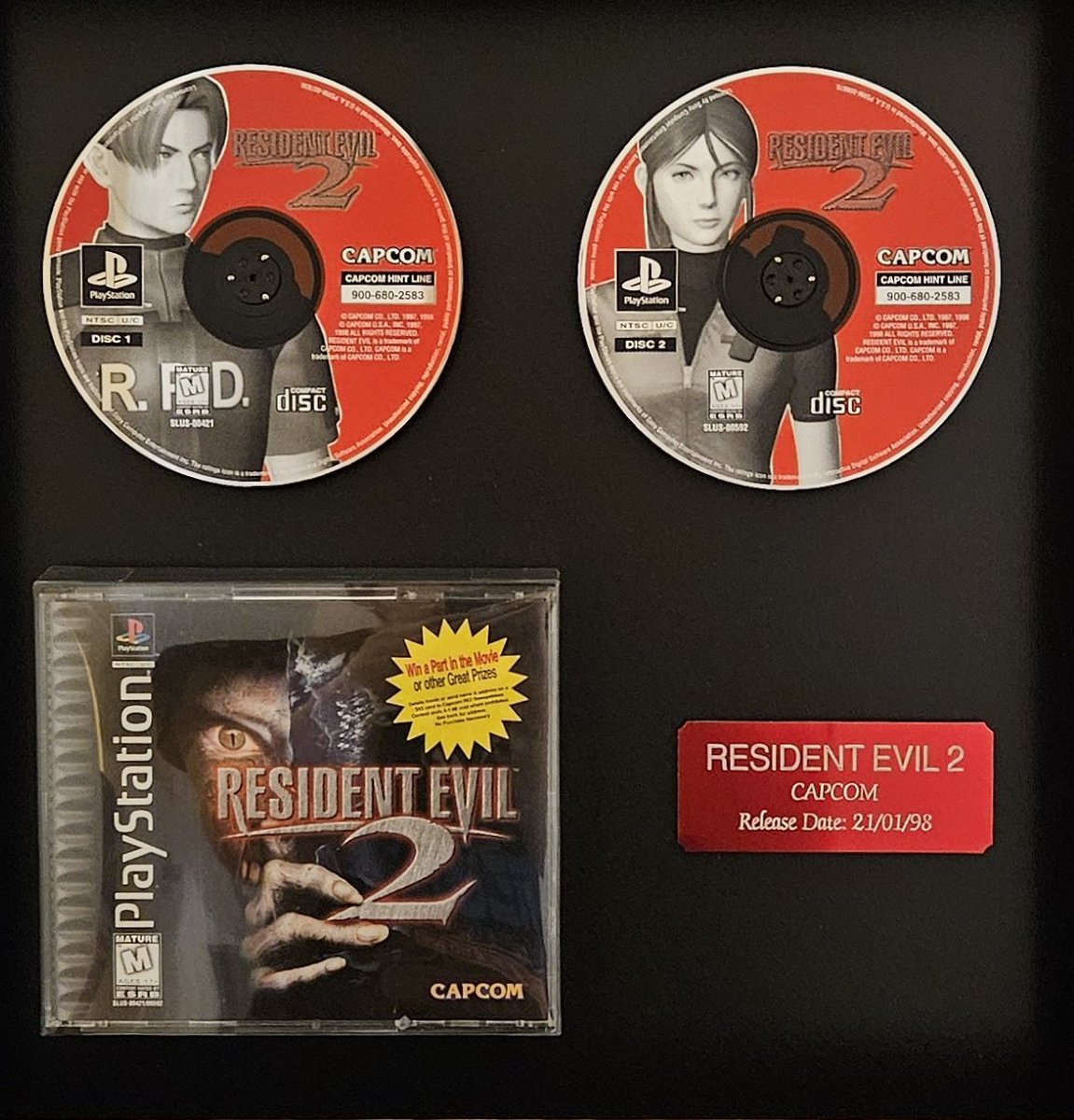 HAPPY BIRTHDAY TO MY FAVOURITE #ResidentEvil game of all time #ResidentEvil2!

Who else loves RE2 the most out of the series?

#Framedgame #capcom #PlayStation #SonyPlayStation #Gamer #Gaming