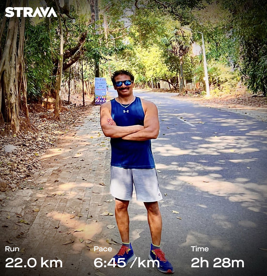 Embarked on my first long run post-Chennai Marathon, navigating through the mystical mist at IIT Madras. 22 kms felt like a journey of self-discovery, battling recovery lapses. But the beauty of IIT Madras grounds and the camaraderie with Road Safety runners made it a…