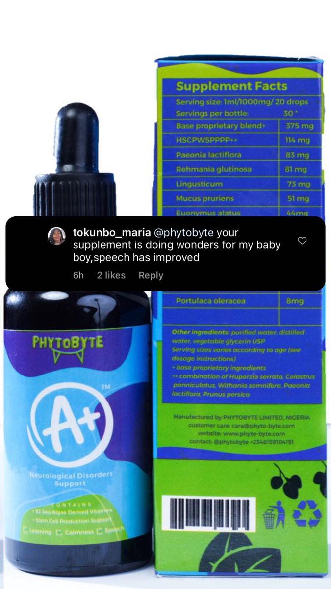 phytobyte's tweet image. First product idea: 2015
First product formula: 2017
First product testing: 2019
First product release: 2022

9 years in the making, we created the world’s first and only natural brain supplement that actually works. 

Call us 08159104191 or 09036612360. Available in 🇬🇭🇰🇪🇿🇦🇳🇬.