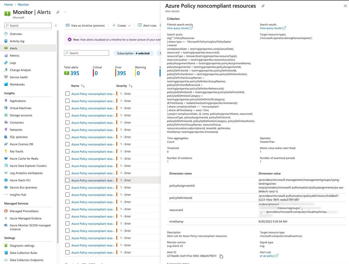 A fantastic (!) guide to tracking uncompliant resources! #mustView
[Guide] Natively Monitoring Azure Policy Compliance States in Azure Monitor - 2023 Edition
blog.tyang.org/2023/09/30/nat… 

Credit: Tao Yang

#MicrosoftAzure #AzurePolicy #KQL #shiftavenue