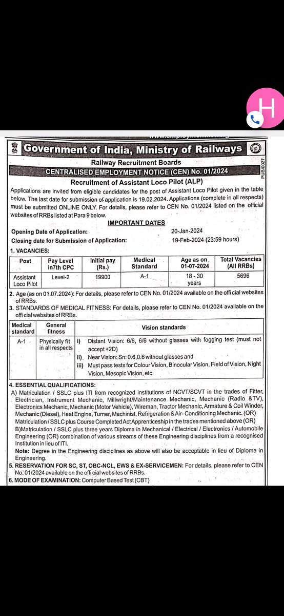 Satishk88680233's tweet photo. #IncreaseRailwayALPVacancyसभी https://t.co/ipGP9WLql3