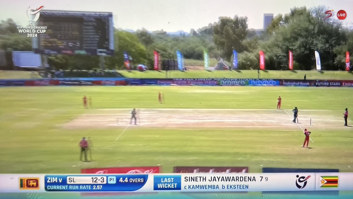 The young Chevrons on fire early on in this game. #SLvZIM