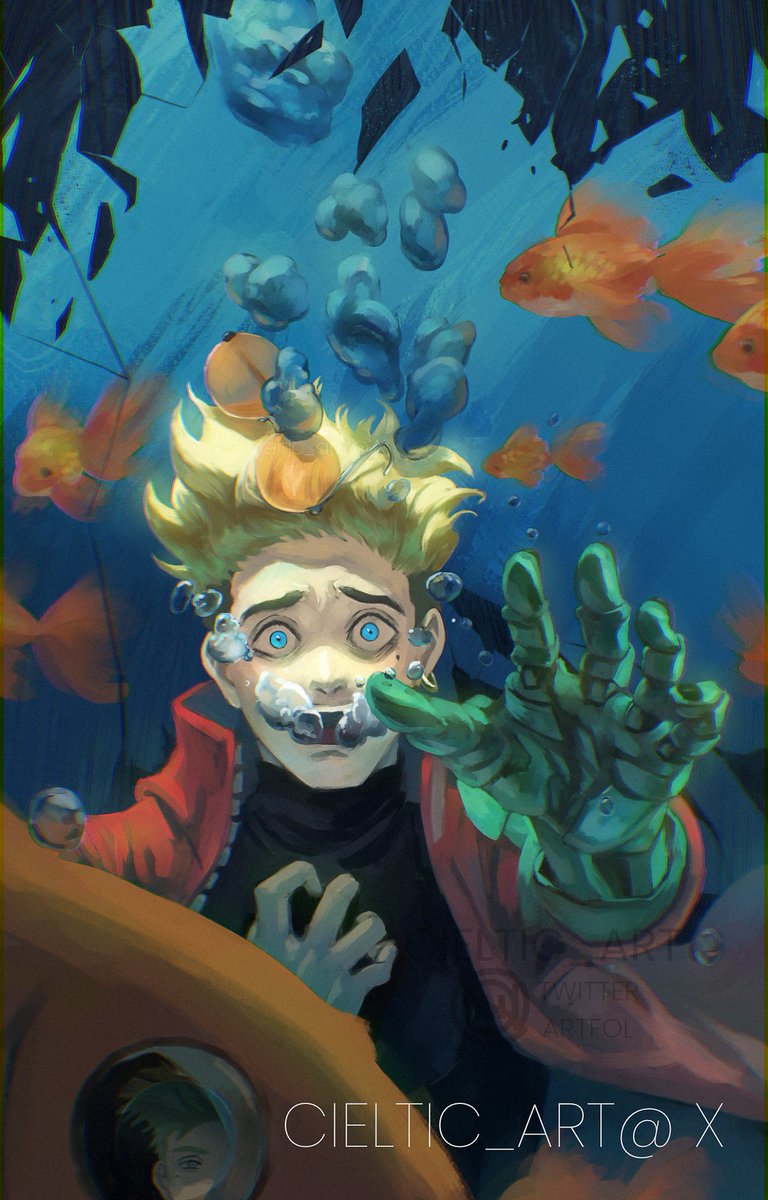 cieltic_art's tweet photo. I just finished watching Trigun Stampede. My whole family is ready to throw sandals at me because I yelled at Season 1's Ending.
#TRIGUNSTAMPEDE #vashthestampede #ArtistOnTwitter https://t.co/aUBIO7bpEG