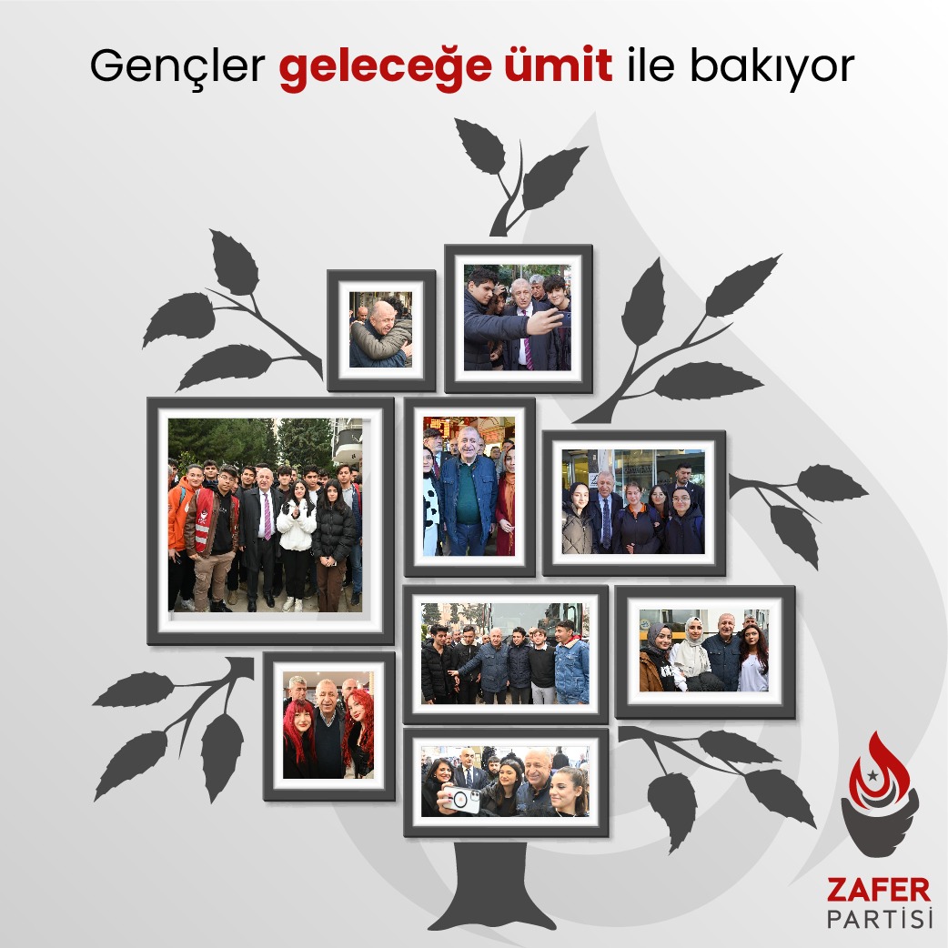 Gençler Ümit Özdağ'a güveniyor, Gençler geleceğe ümit ile bakıyor. @umitozdag #ZaferPartisi